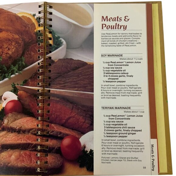 Realemon Recipe Collection Spiral-Bound Cookbook 50th Anniversary Edition 1984 - Picture 11 of 15